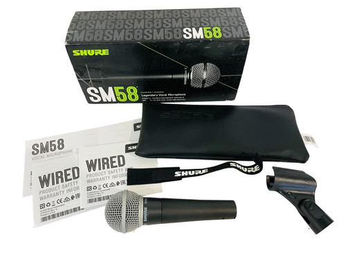 Shure sm58 microphone vocal - shure,
